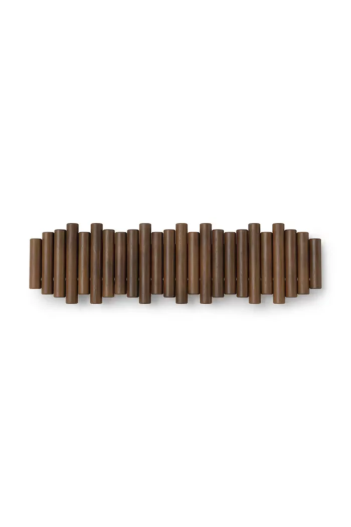 Umbra Закачалка за стена Picket Rail Hook 61 x 4 x 17 cm в кафяво