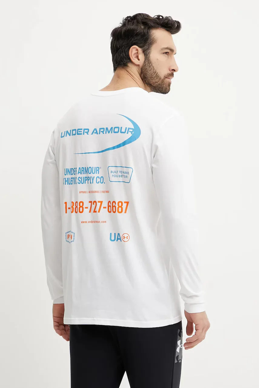 Under Armour Блуза с дълги ръкави за трениране Workwear Logo