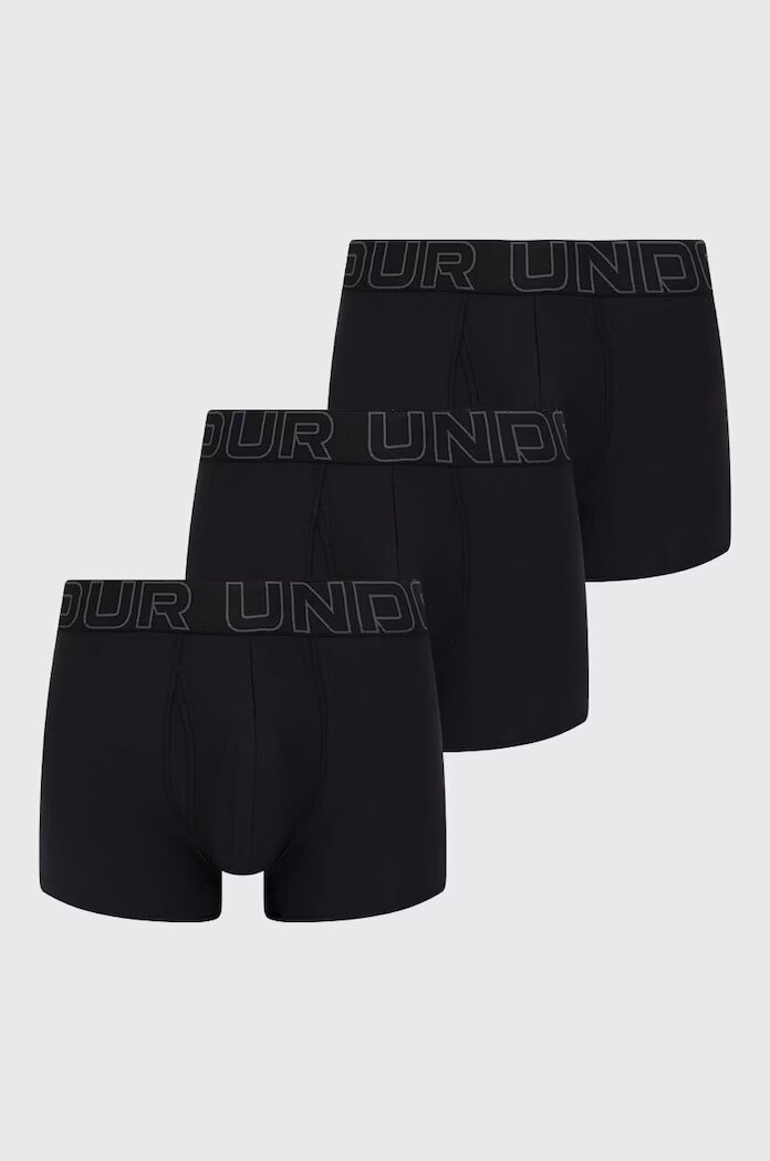 Under Armour боксерки мъжки 3 броя черни 25UUSHJ033