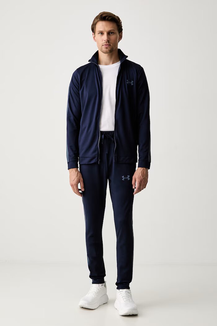 Under Armour спортен комплект мъжки Knit Track Suit тъмносин 1357139