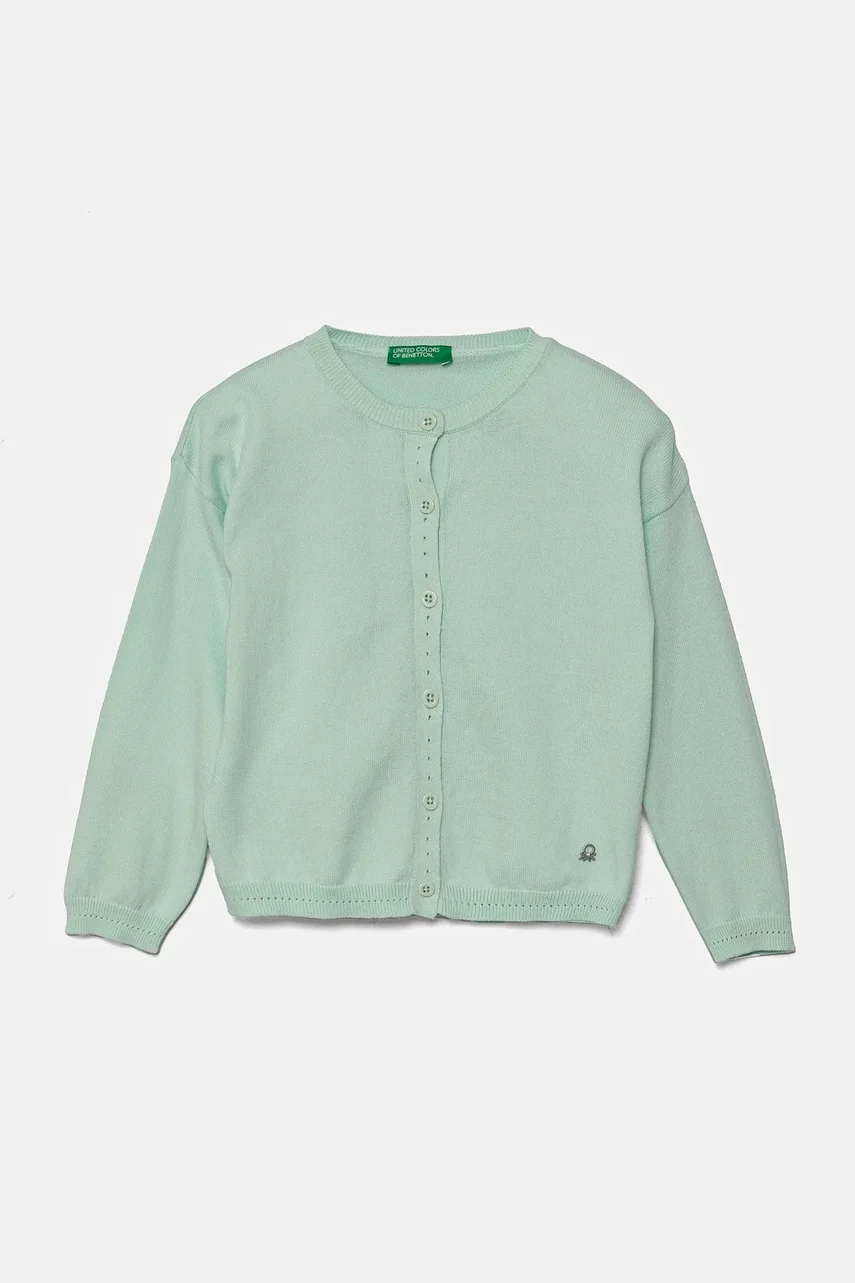 United Colors of Benetton Бебешка памучна жилетка