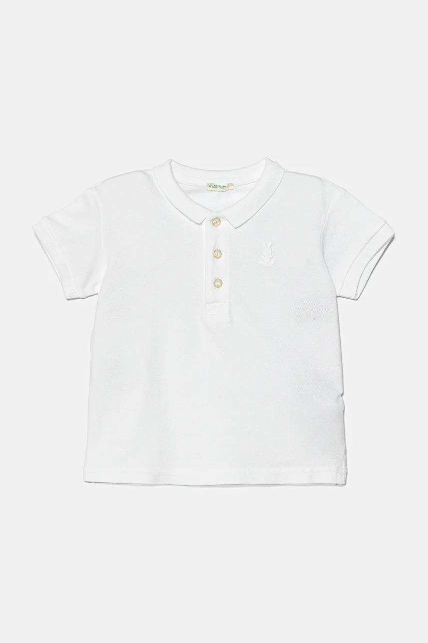 United Colors of Benetton Бебешка тениска с яка