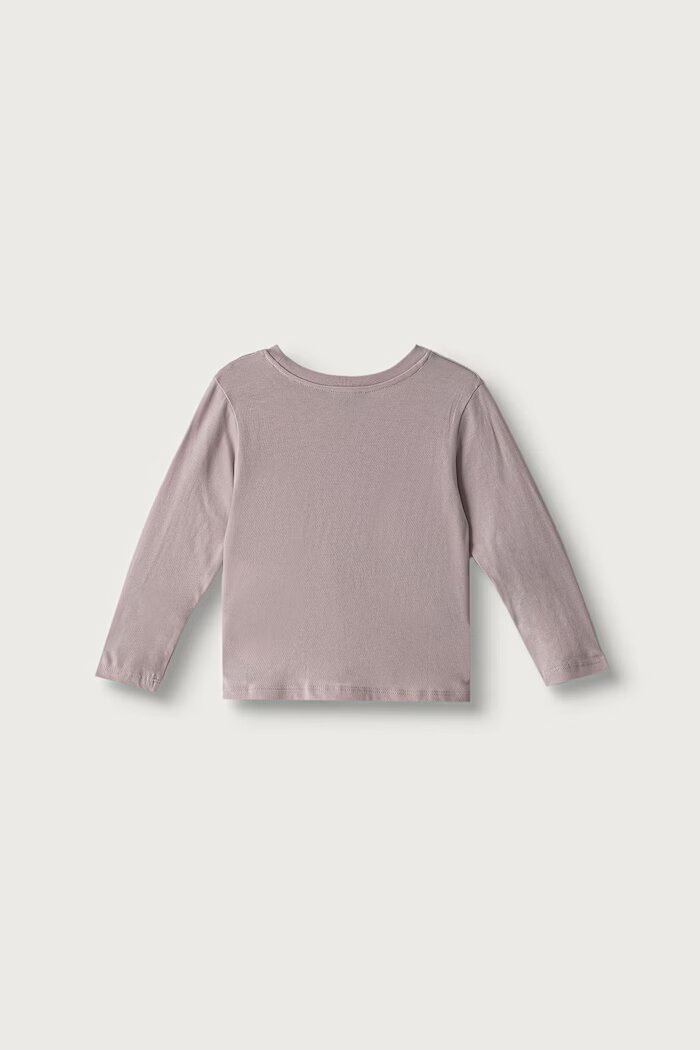 United Colors of Benetton блуза с дълги ръкави за деца от памук розова 3ATNG10NI