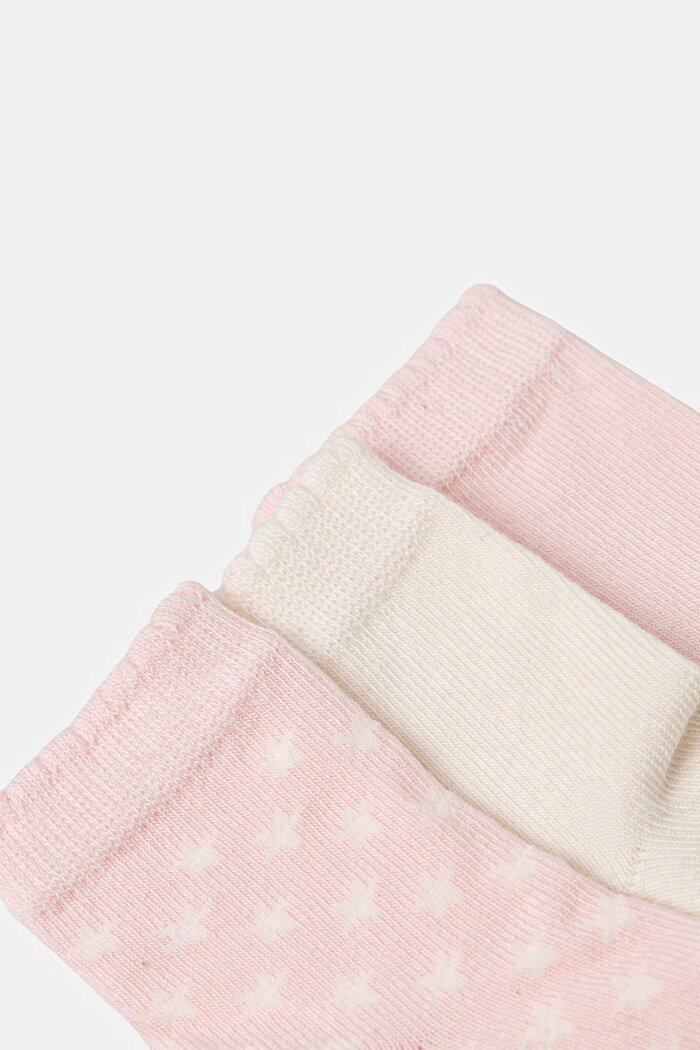 United Colors of Benetton Чорапи за бебе 3 броя розови 6AO3R700G