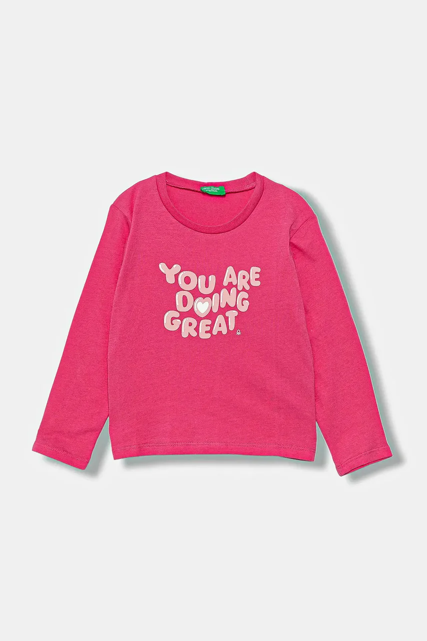 United Colors of Benetton Детска блуза с дълги ръкави