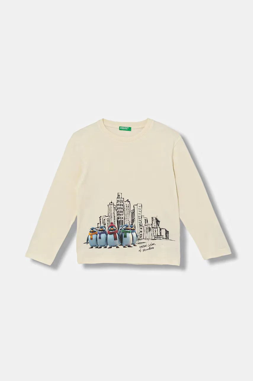 United Colors of Benetton Детска блуза с дълги ръкави