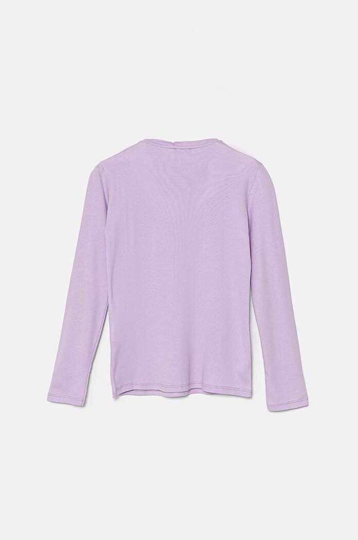 United Colors of Benetton Детска блуза с дълги ръкави в лилаво 3I9WC10JR