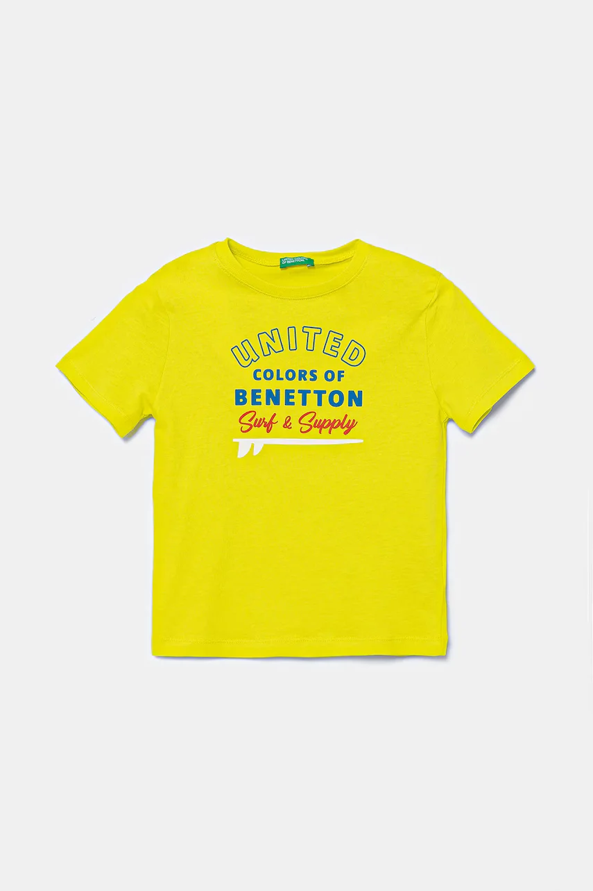 United Colors of Benetton Детска памучна тениска
