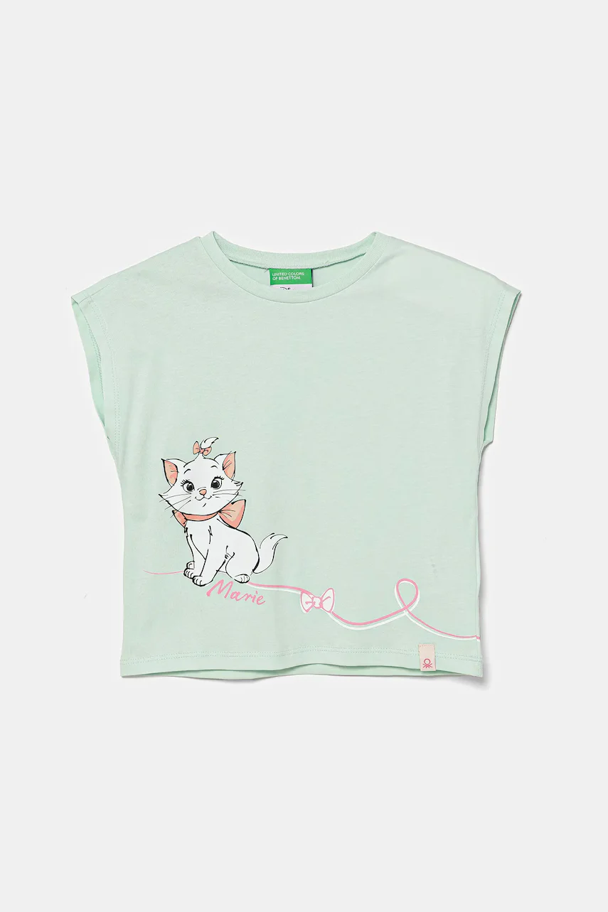 United Colors of Benetton Детска памучна тениска