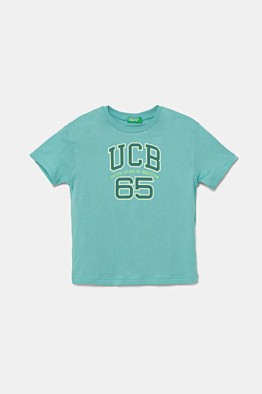 United Colors of Benetton Детска памучна тениска