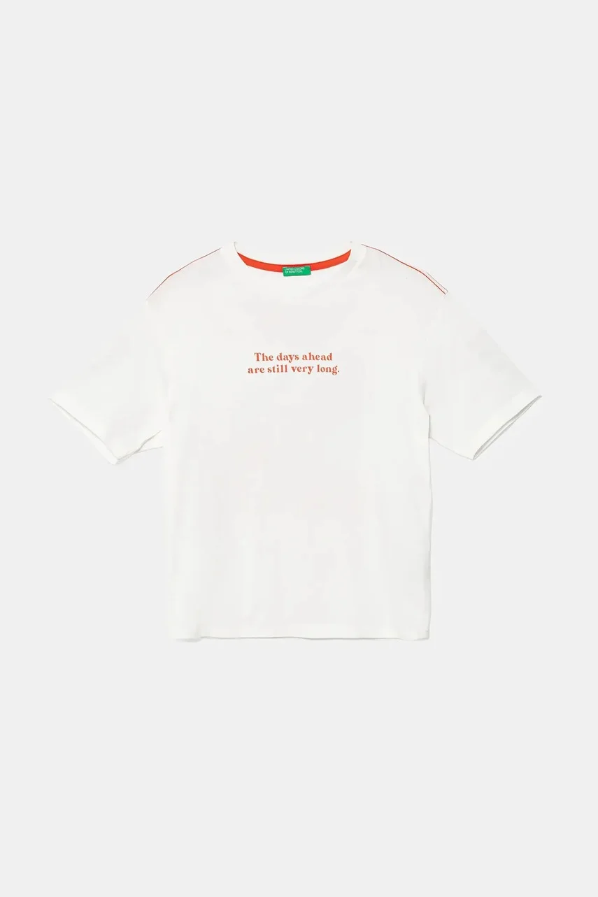 United Colors of Benetton Детска памучна тениска