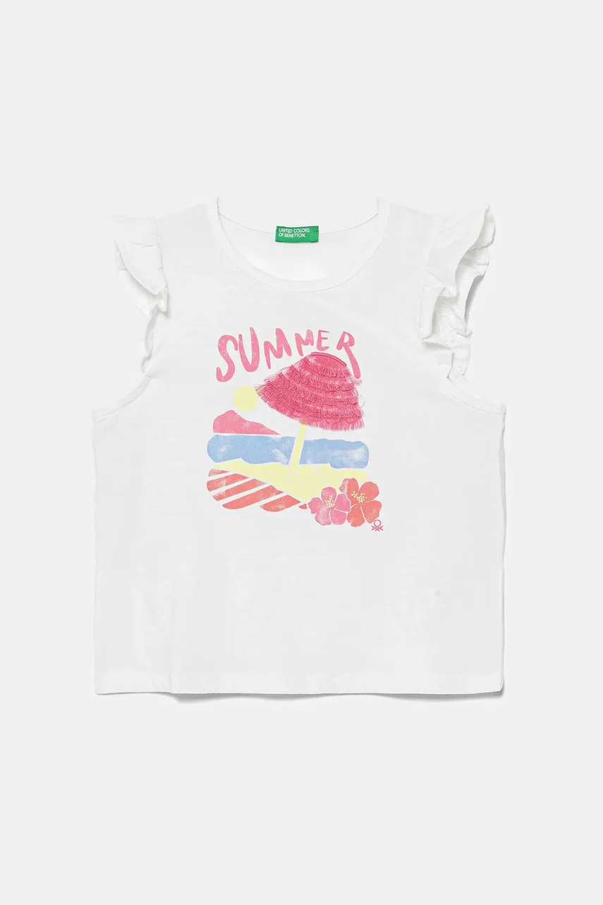 United Colors of Benetton Детска памучна тениска