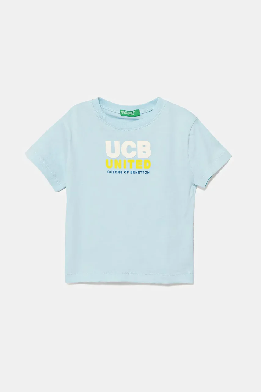 United Colors of Benetton Детска памучна тениска