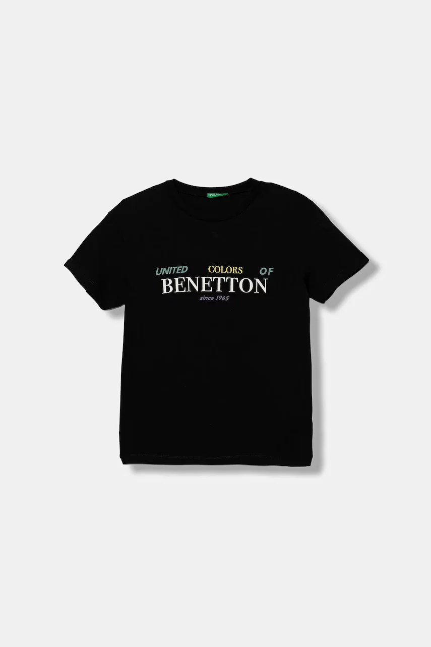 United Colors of Benetton Детска памучна тениска