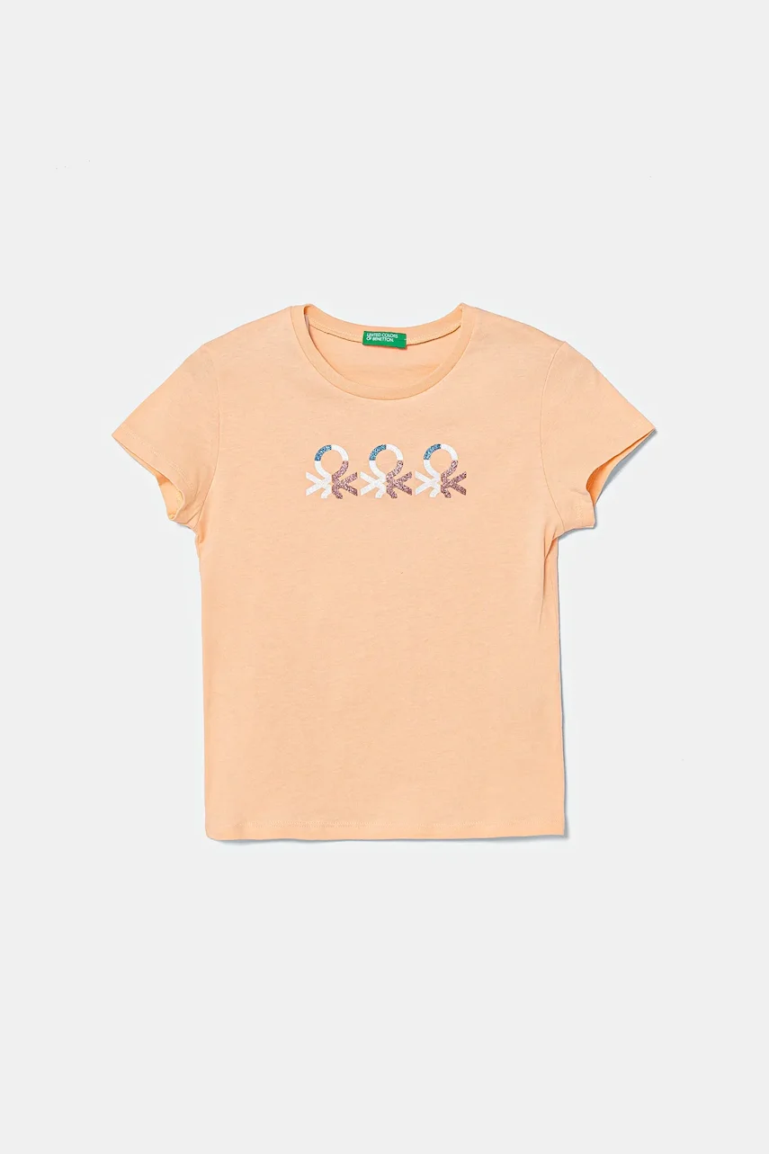 United Colors of Benetton Детска памучна тениска