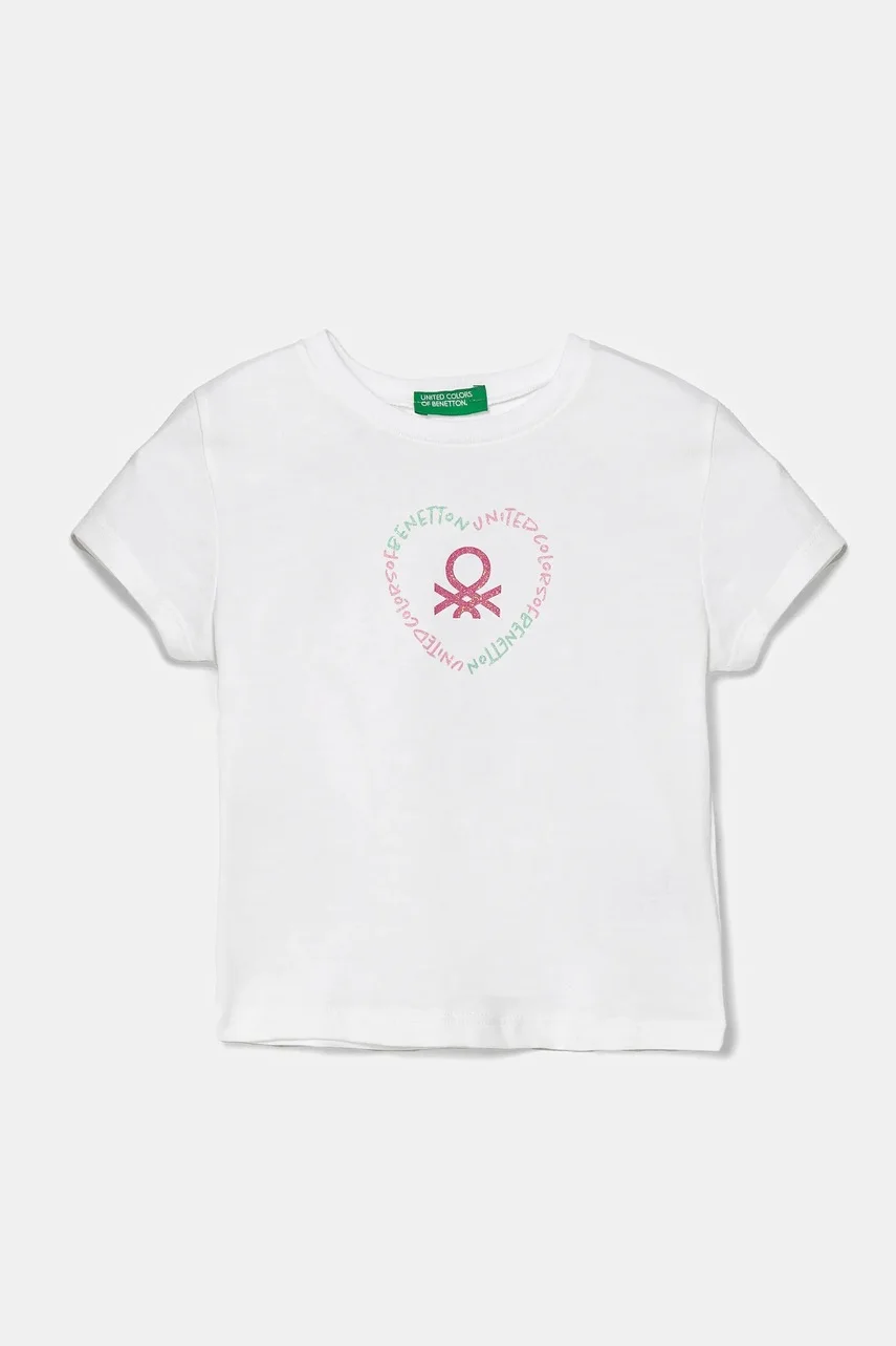 United Colors of Benetton Детска памучна тениска