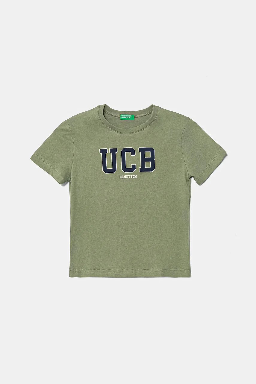 United Colors of Benetton Детска памучна тениска