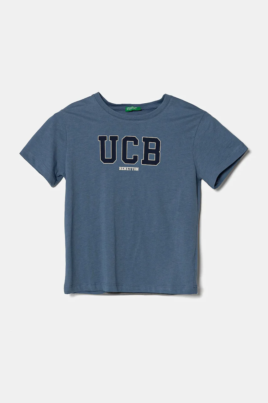 United Colors of Benetton Детска памучна тениска