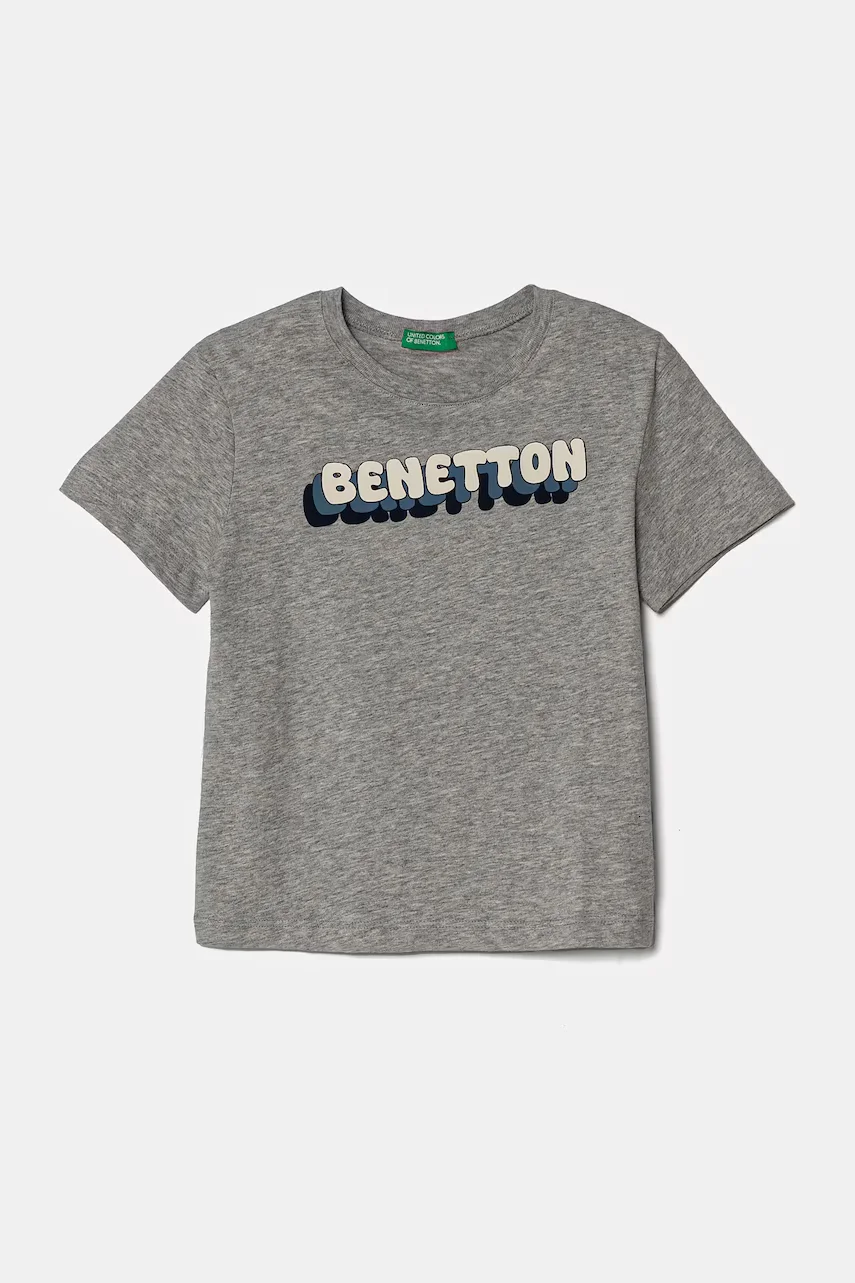 United Colors of Benetton Детска памучна тениска