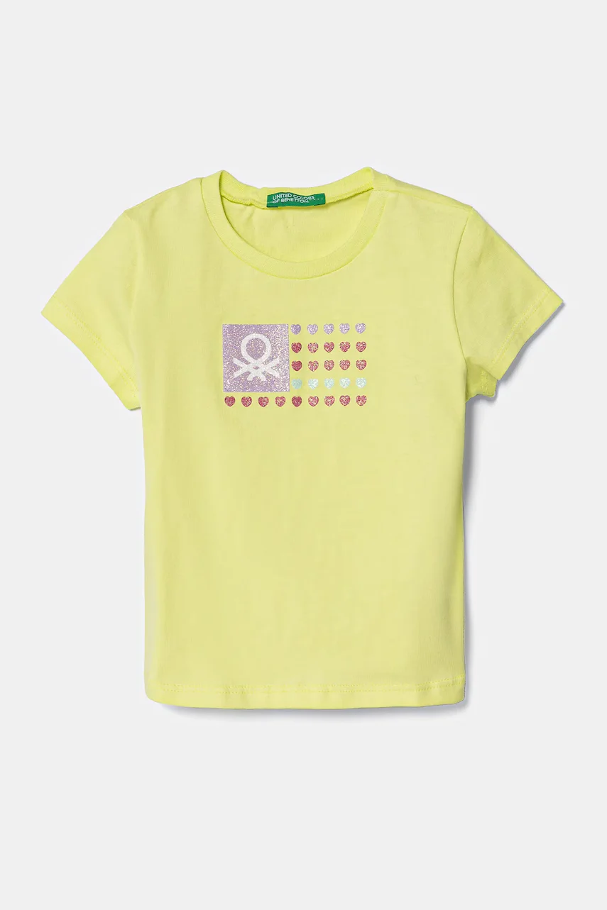 United Colors of Benetton Детска памучна тениска
