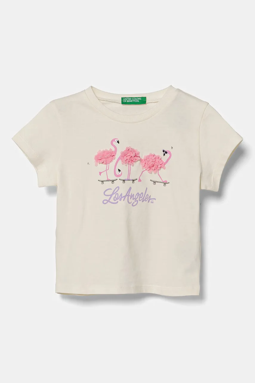 United Colors of Benetton Детска памучна тениска