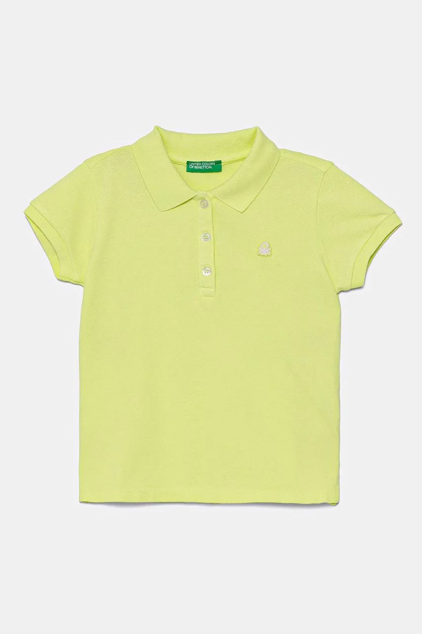 United Colors of Benetton Детска тениска с яка