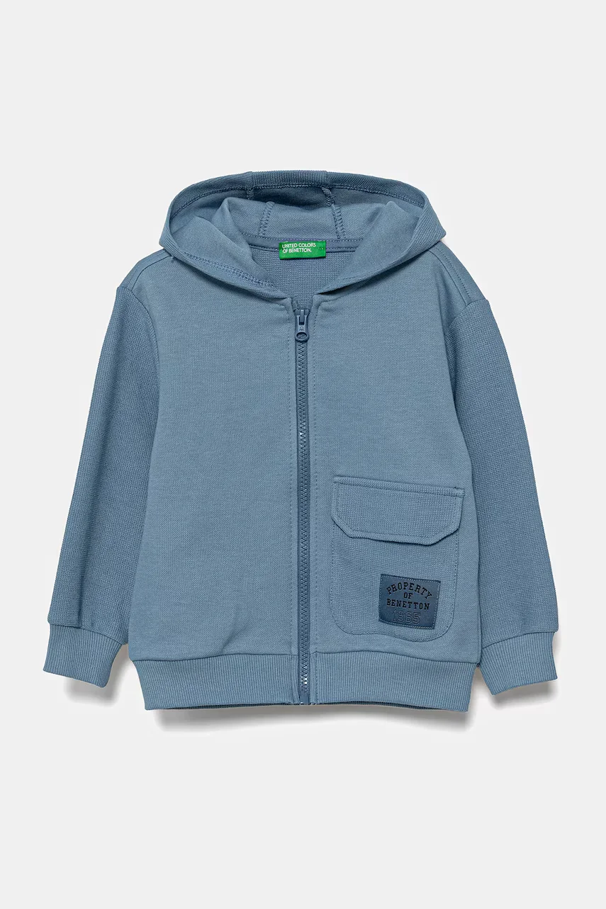 United Colors of Benetton Детски памучен суичър