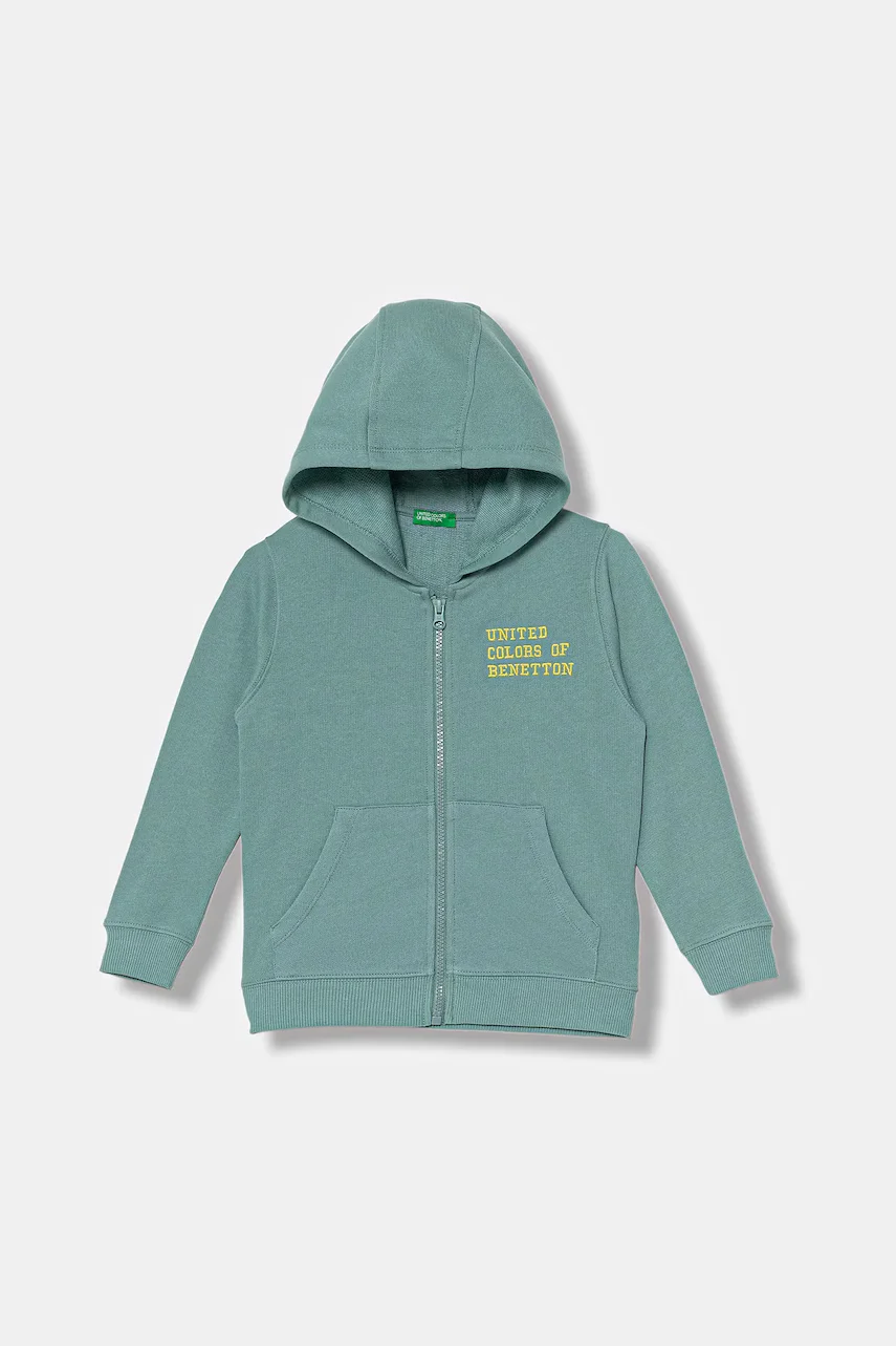 United Colors of Benetton Детски памучен суичър