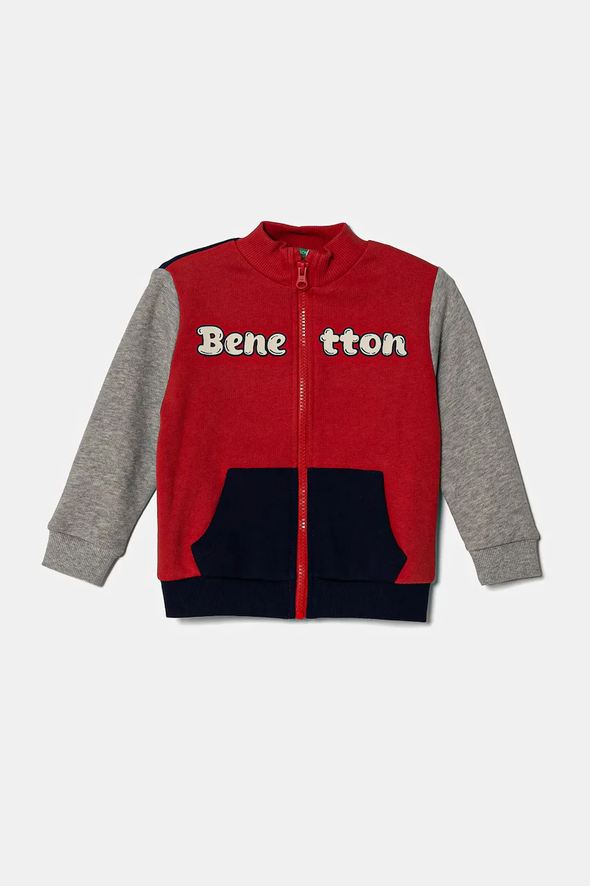 United Colors of Benetton Детски памучен суичър
