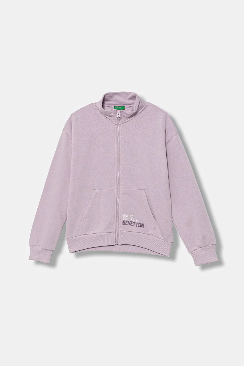 United Colors of Benetton Детски памучен суичър