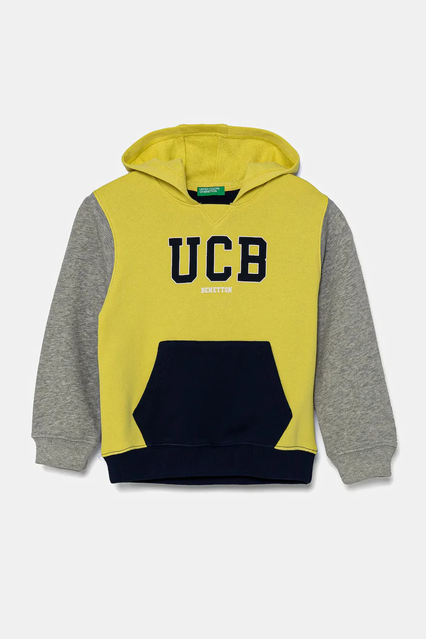 United Colors of Benetton Детски памучен суичър