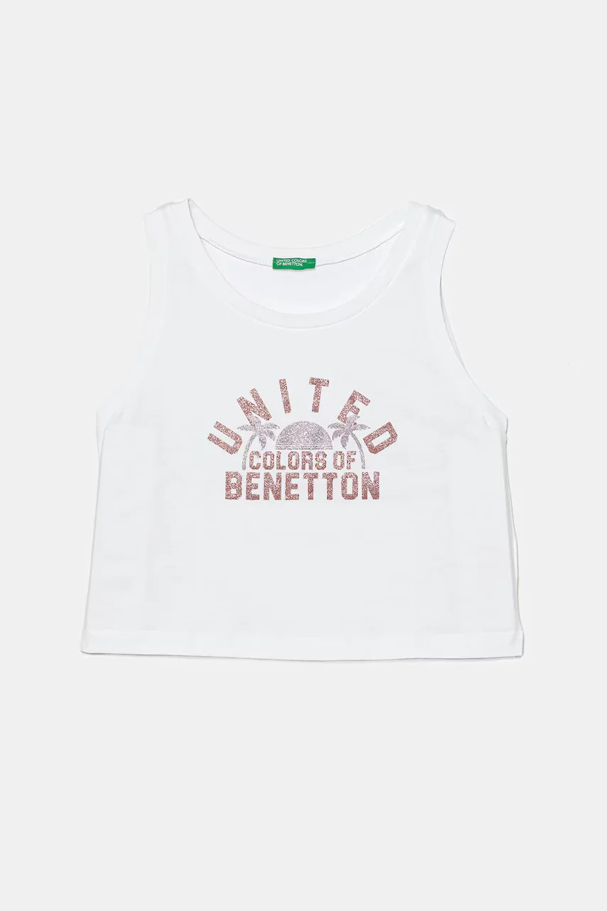 United Colors of Benetton Детски памучен топ