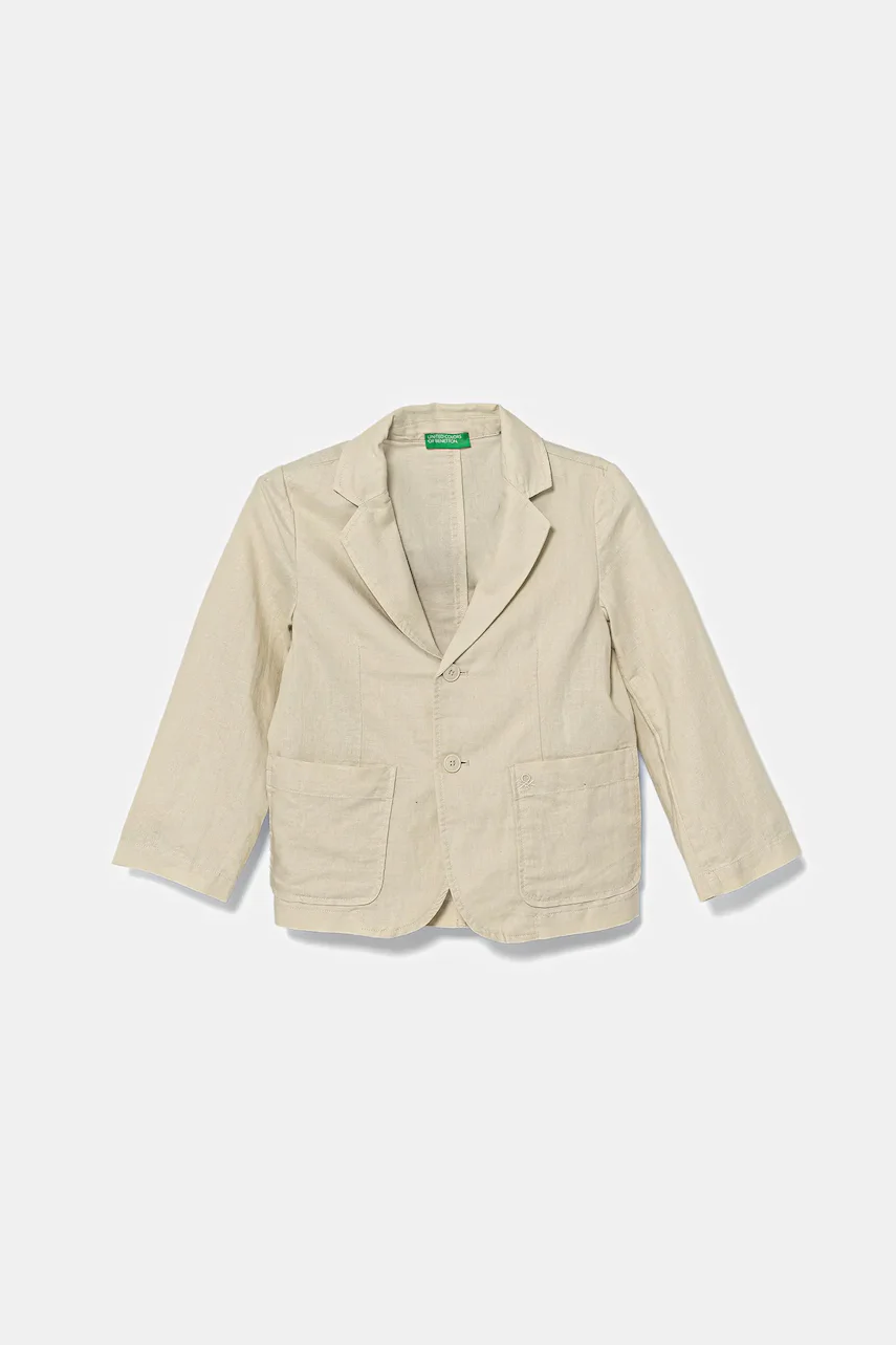 United Colors of Benetton Детско яке от лен