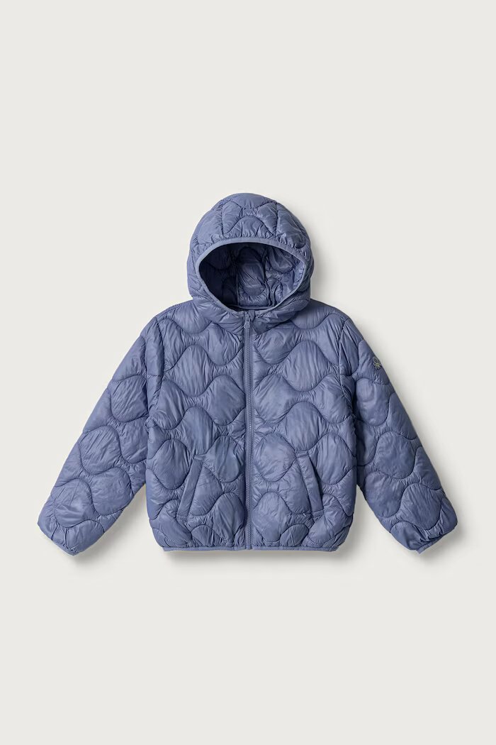 United Colors of Benetton капитонирано яке за деца виолетово 21INCN07F