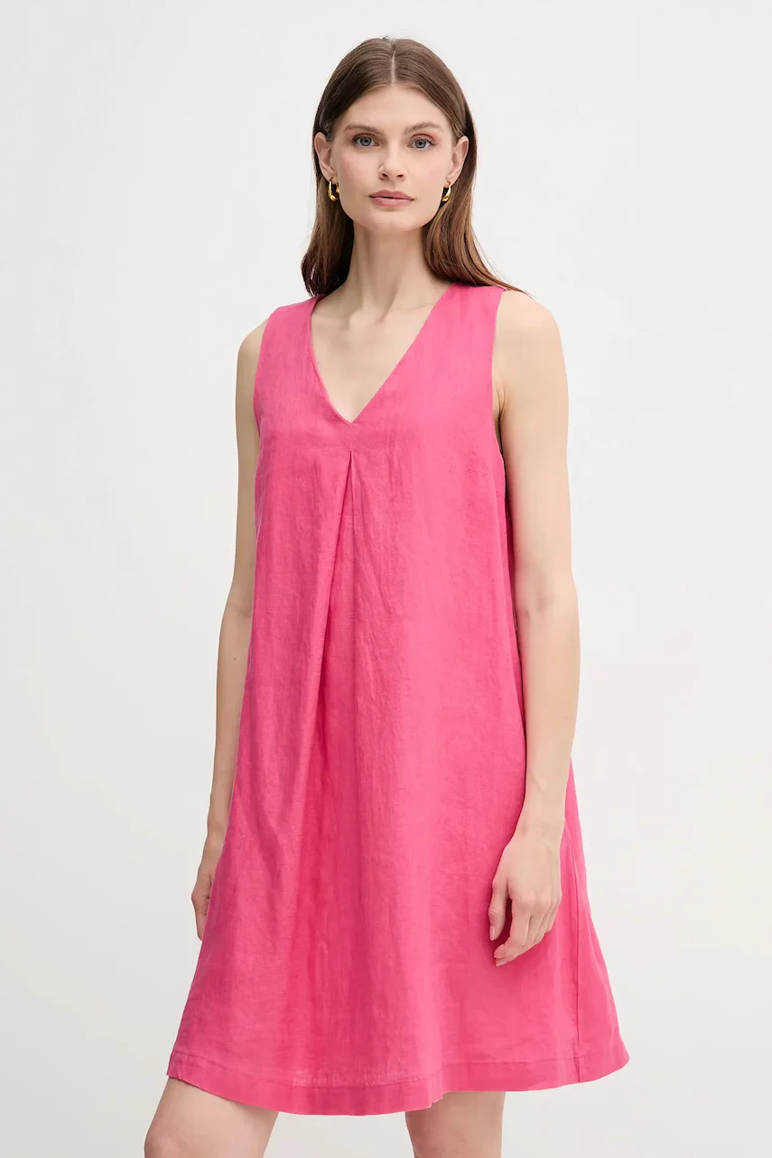 United Colors of Benetton Ленена рокля