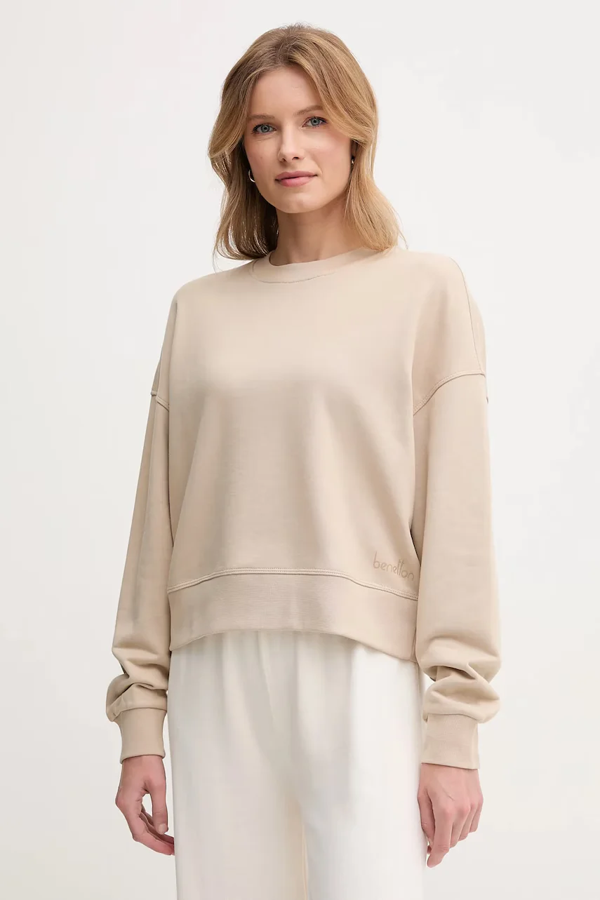 United Colors of Benetton Памучен суичър