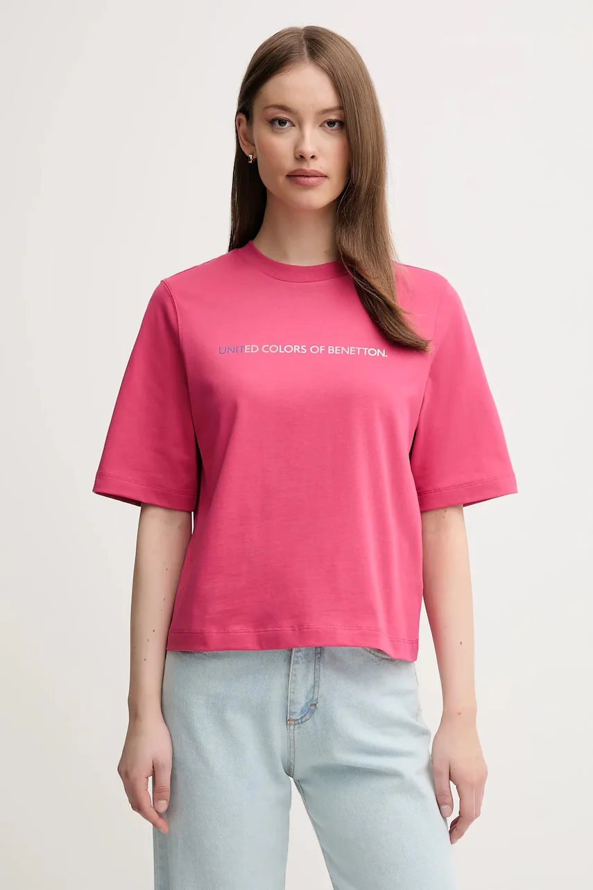 United Colors of Benetton Памучна тениска