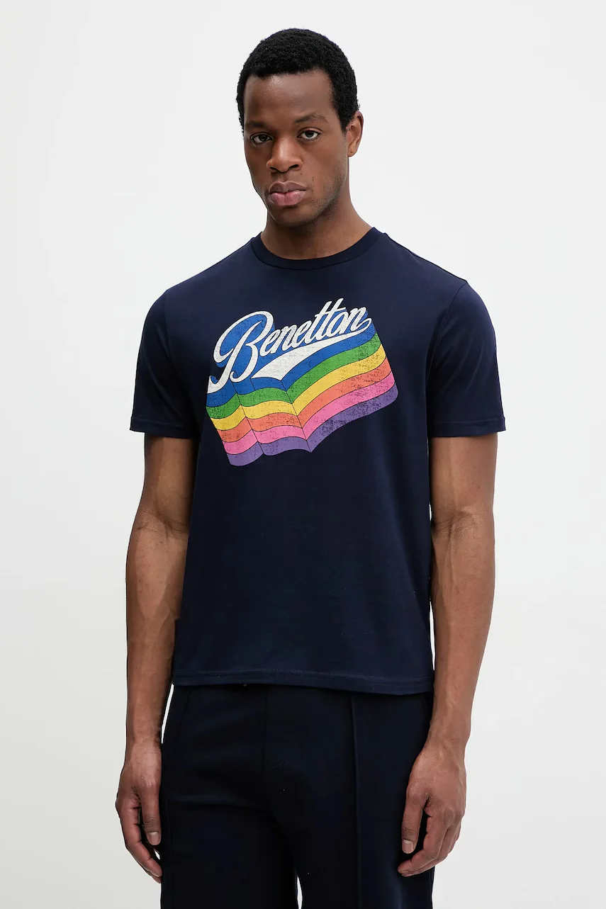 United Colors of Benetton Памучна тениска