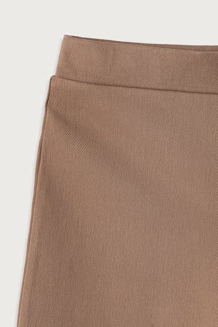 United Colors of Benetton широк панталон за деца с памук кафяв 46D6CE04C