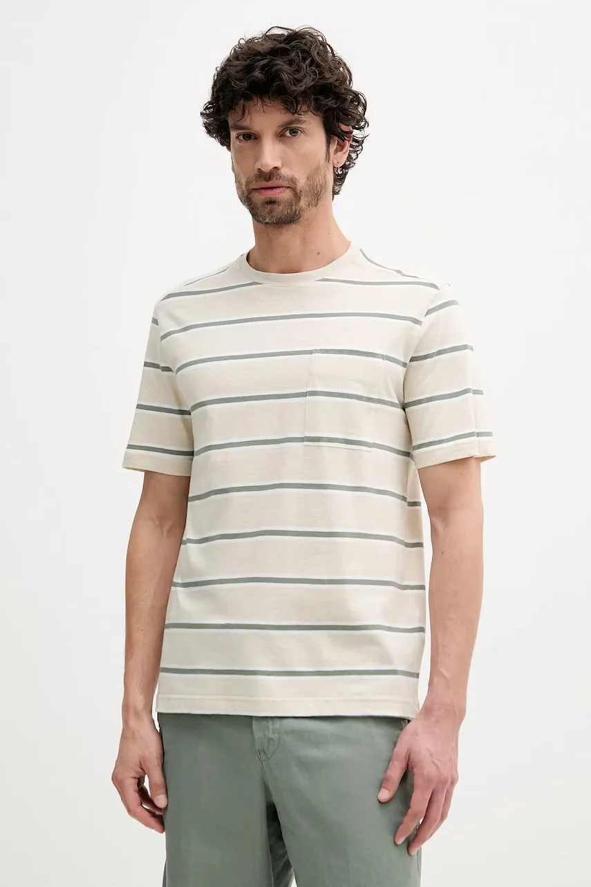 United Colors of Benetton Тениска с лен
