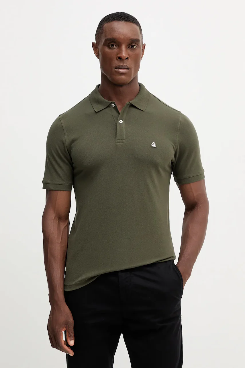 United Colors of Benetton Тениска с яка