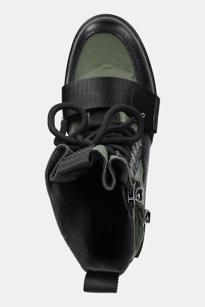 United Nude Боти Grip Combat Mid в зелено с дебел ток 10962904165