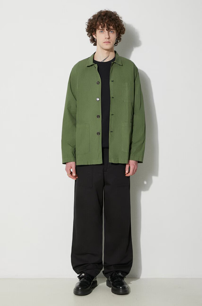 Universal Works Памучна риза Bakers Overshirt