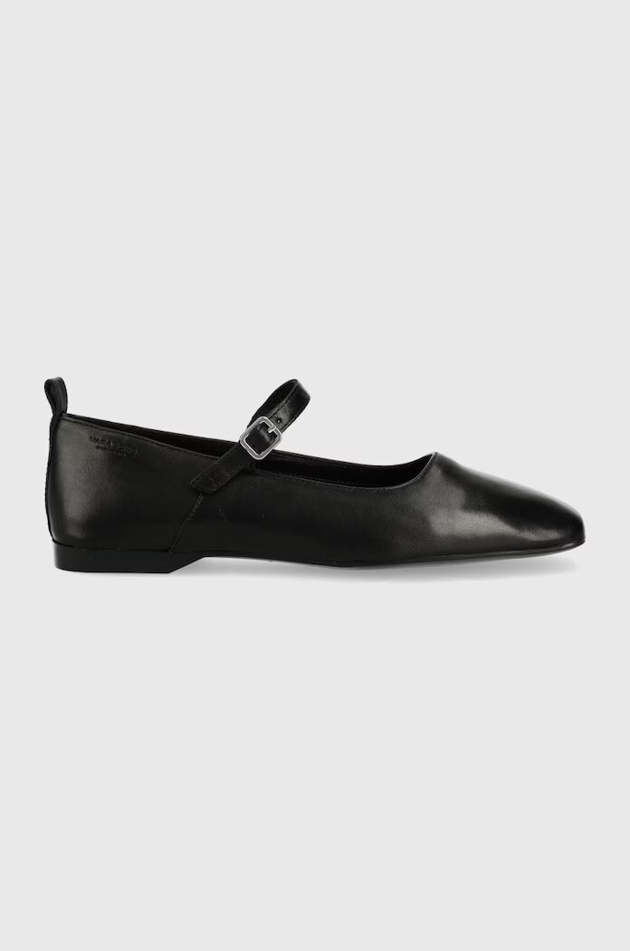 Vagabond Shoemakers Кожени балеринки Delia в черно