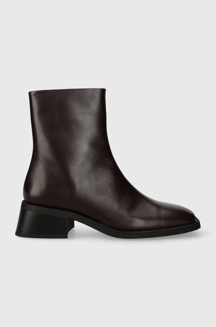 Vagabond Shoemakers Кожени боти BLANCA в кафяво с равна подметка 5217.201.35