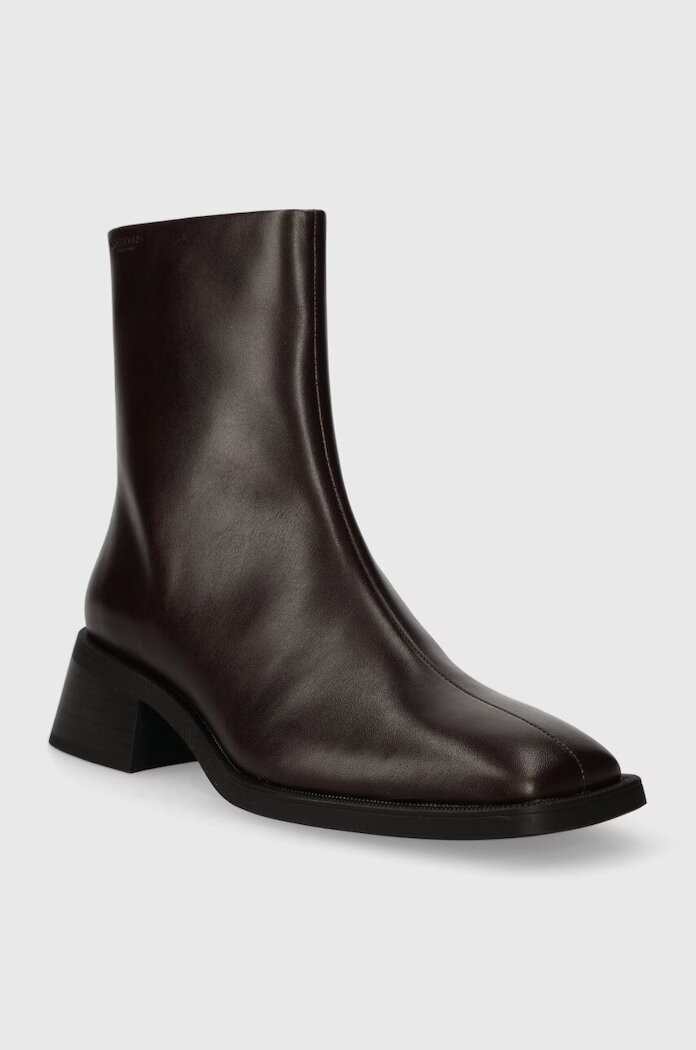 Vagabond Shoemakers Кожени боти BLANCA в кафяво с равна подметка 5217.201.35