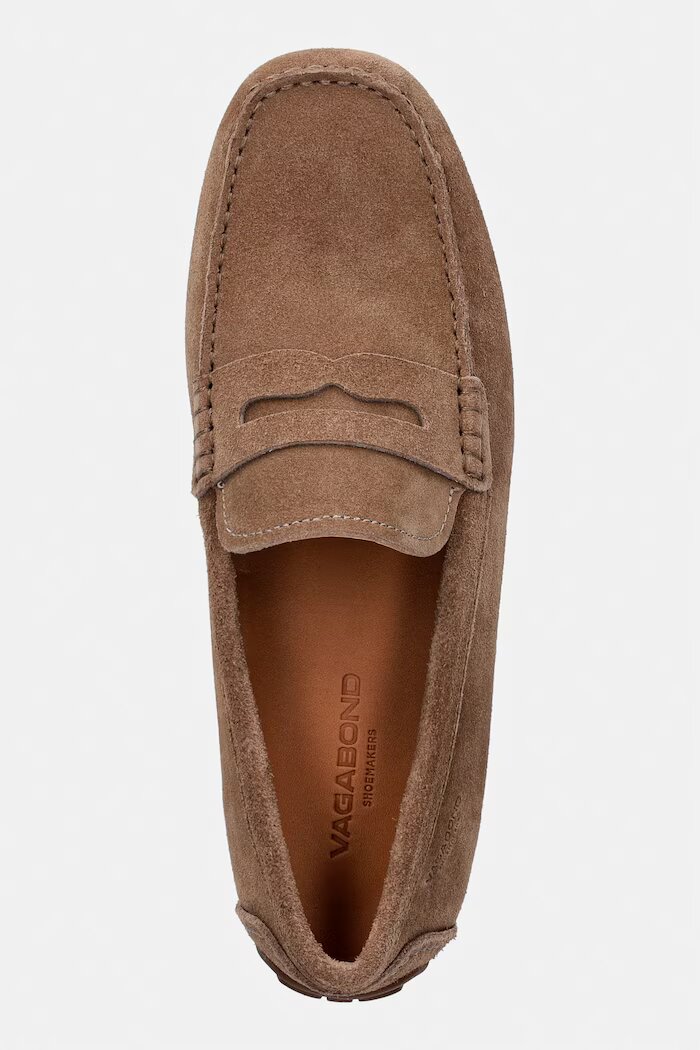 Vagabond Shoemakers мокасини мъжки от велур LORENZO кафяви 6188-140-08
