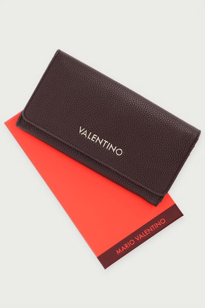 Valentino Bags портфейл дамски от имитация на кожа BRIXTON зелен VPS7LX113