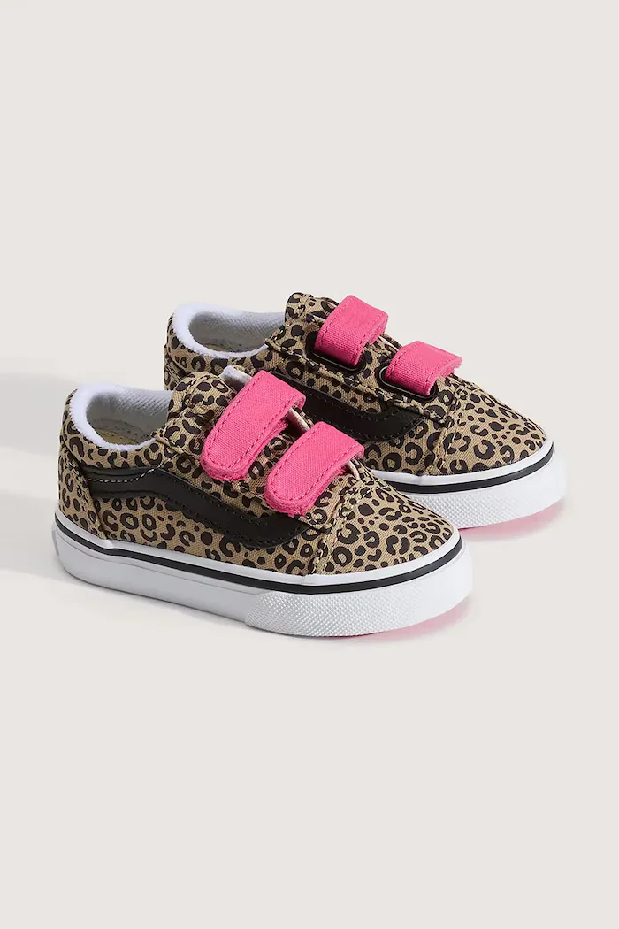 Vans Old Skool V ниски кецове за деца кафяви VN000VB2HO81