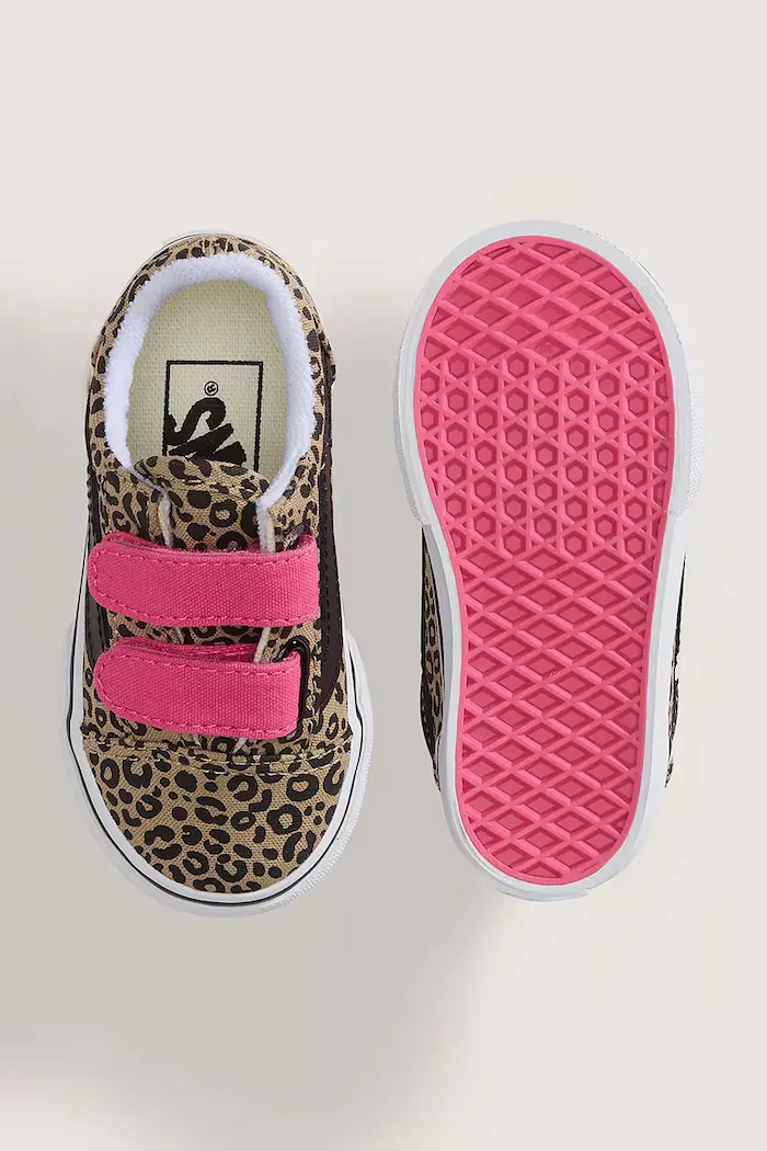 Vans Old Skool V ниски кецове за деца кафяви VN000VB2HO81